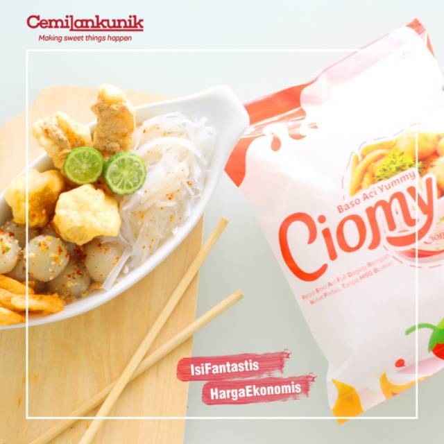 

Cilok non MSG ciomy