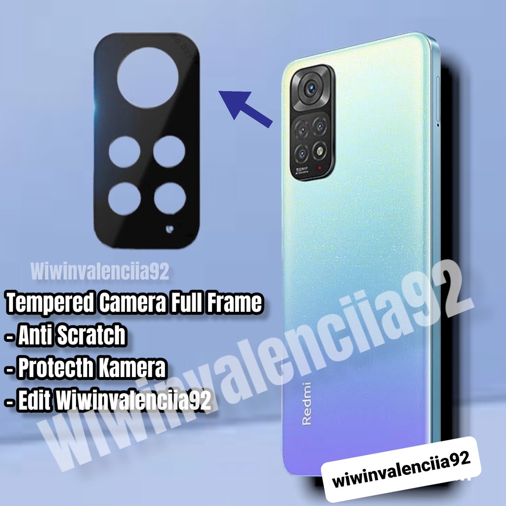 FULL COVER Anti Gores CAMERA XIAOMI Redmi Note 11 (NFC) 11PRO Note 10 10S 10-5G 10Pro Note 9 9Pro Tempered Glass LENS KAMERA/Temperd KACA Ful FRAME/Tempred KACA Lensa/Pelindung/Antigores Anti Scratch-DROP/Baret/Lecet/Bazel Black Bening 4G S 5G PRO 2022 S