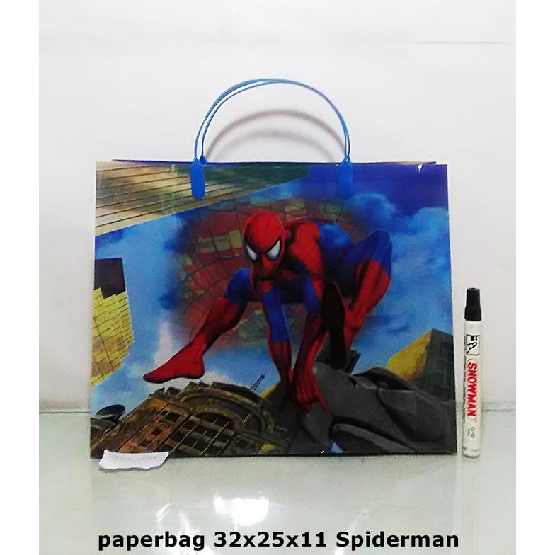 

Paper Bag Spiderman 32Cm X 25Cm X 11Cm