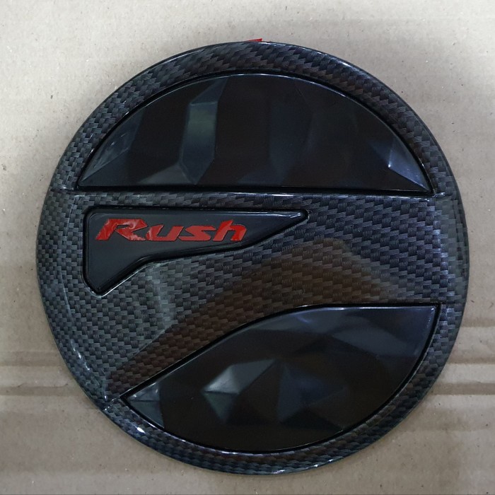 PAKET Handle Cover Tanki &amp; Outer CARBON Mobil All New Rush 2018-2021 KEYLESS