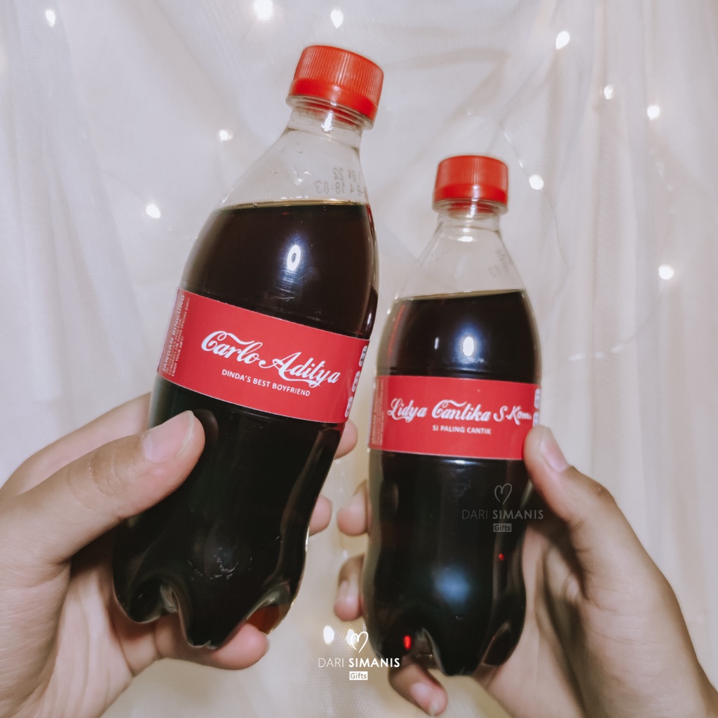 

Say It With Cola - Custom Coca Cola Sprite hadiah wisuda