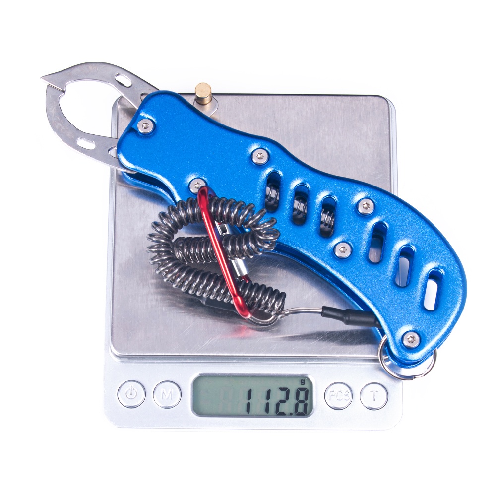 HENGJIA Fish Gripper Plier Controller Practical Fishing Gripper Gear Tool ABS Grip Tackle Holder Fish Clamp with Adjustable Rope