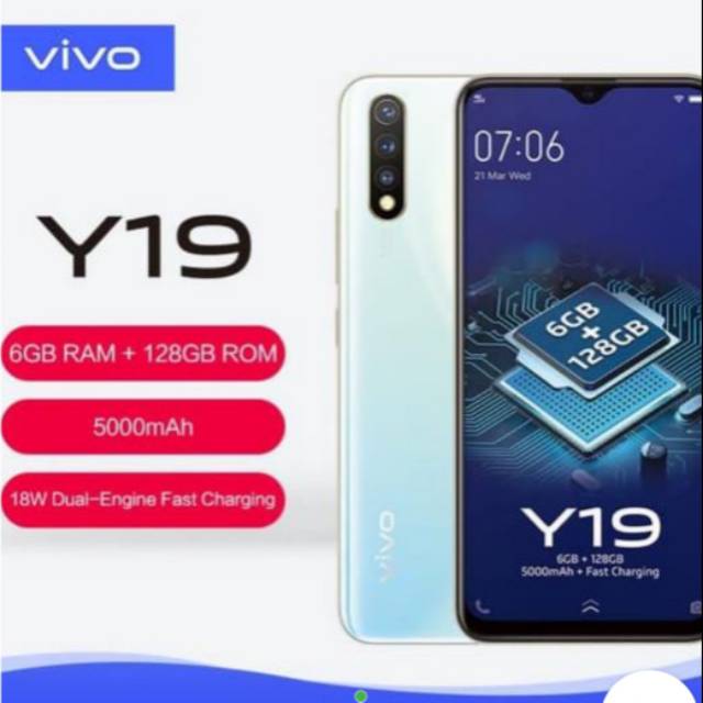 Vivo Y19 ram 6/128