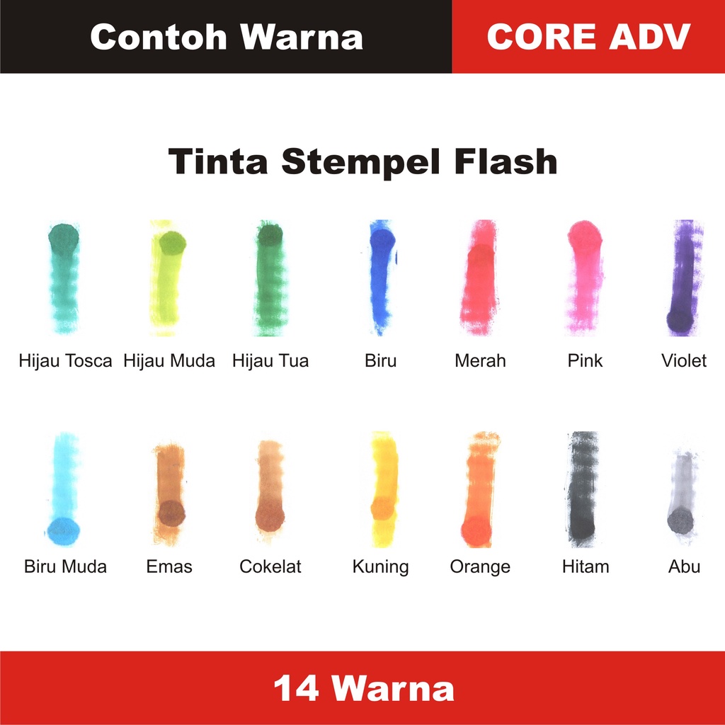 

HJK Tinta Stempel Flash 100 cc / ml