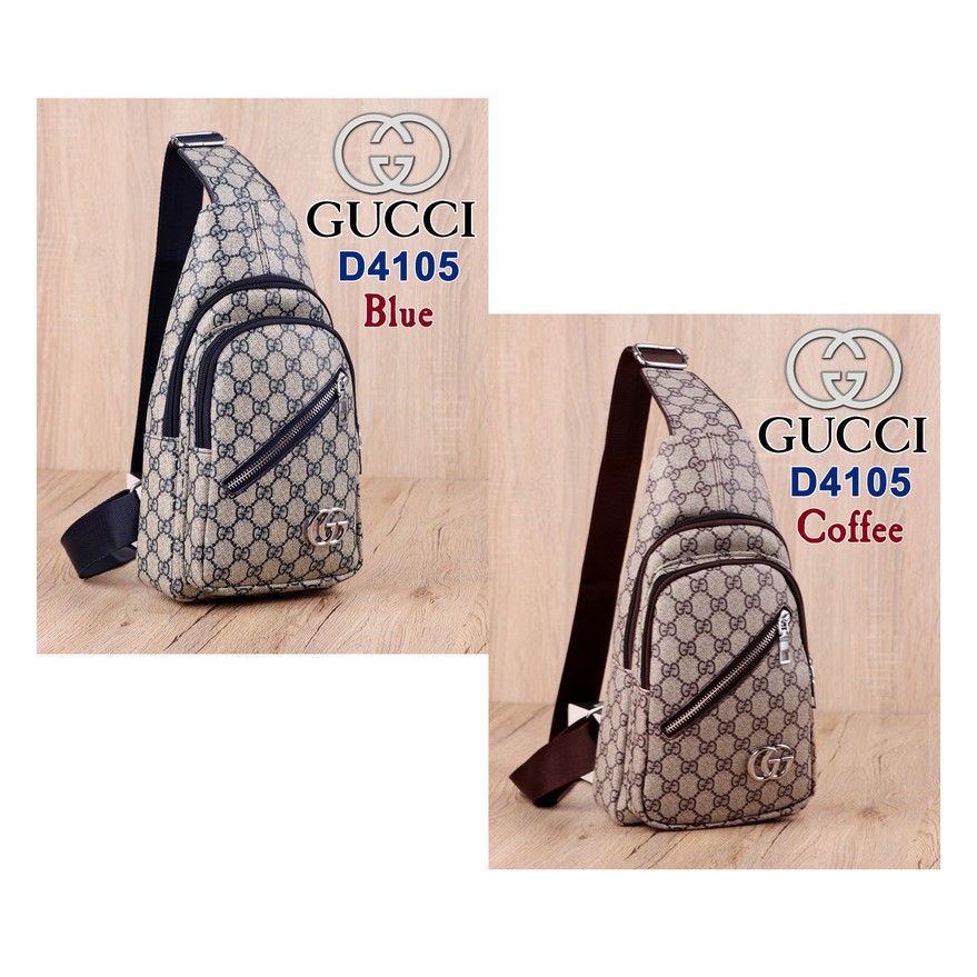gucci sling bag blue