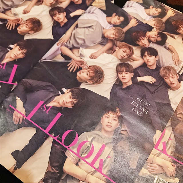 Wanna One 1st Look Magazine