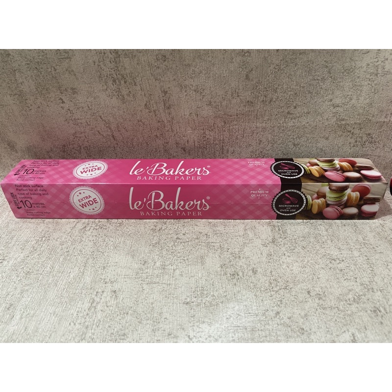 

Le’Bakers Baking Paper 40cm x 10m