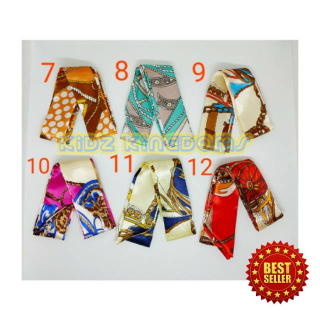 TWILLY / SYAL / SCARF UNTUK TAS