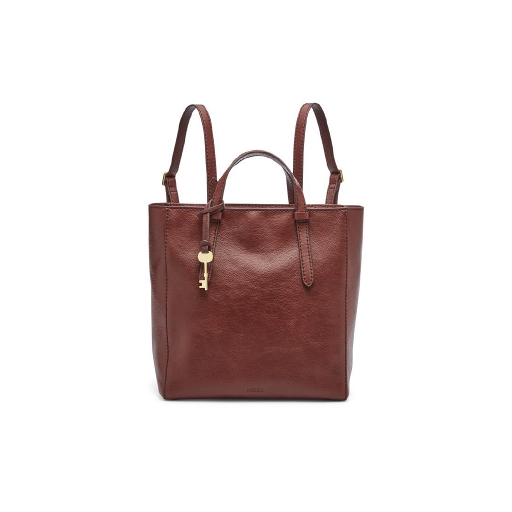 Fossil Camilla - Leather - Mini Backpack - Henna - Tas Wanita - ZB7667-227