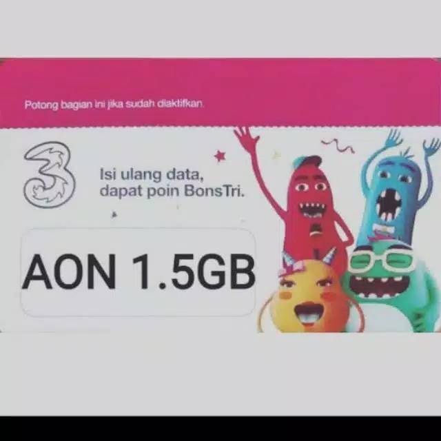 Voucher 3 (tri) 1,5gb