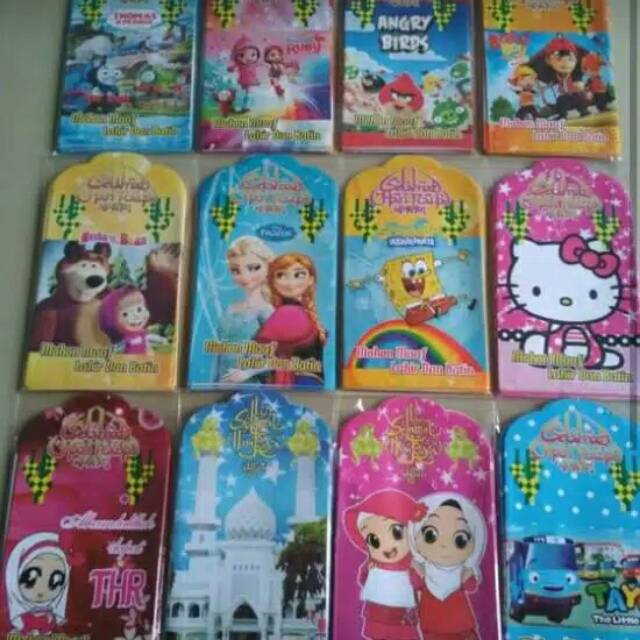 

Amplop lebaran siap pakai 1 pack isi 10 amplop