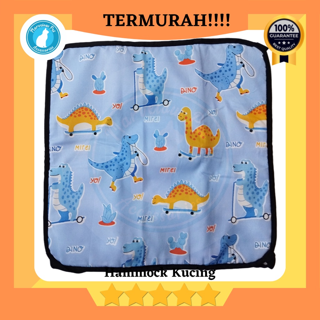 Tempat tidur Ayunan kucing gantung / cat hammock / ayunan kandang kucing-5