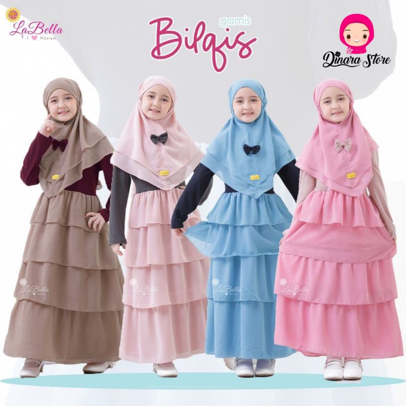 GAMIS SET BILQIS BY LABELLA