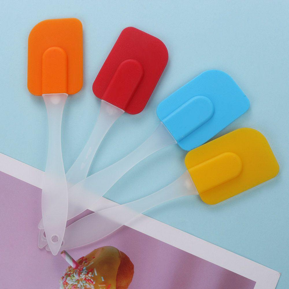 Populer Spatula Silikon Peralatan Dapur Fondant Pastry Tools Baking Scraper