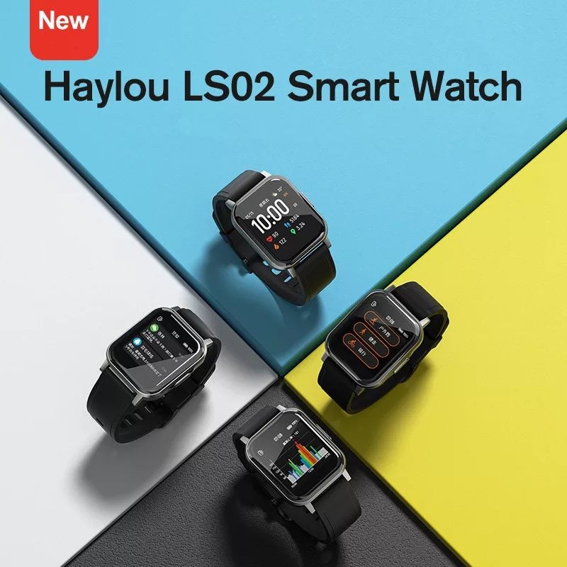 Haylou LS02 Smartwatch 1.4 Inch TFT Screen Bluetooth Global Version
