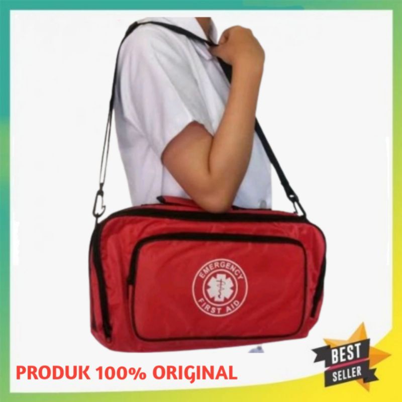 Tas P3K Selempang ( Jinjing ) First Ait Bag / Tas Emergency Selempang