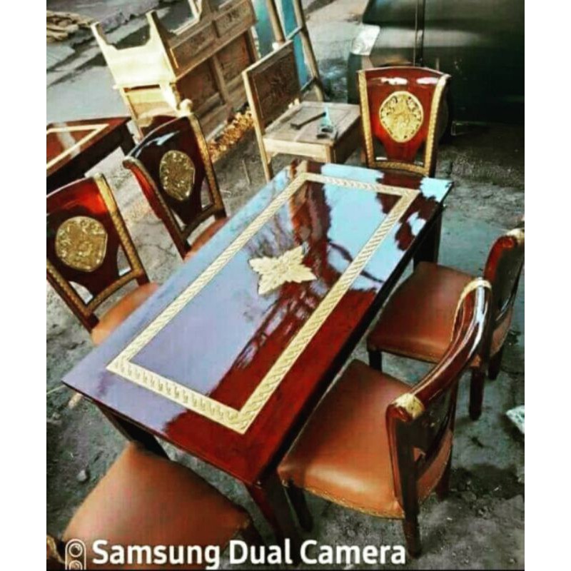 meja makan jati jepara