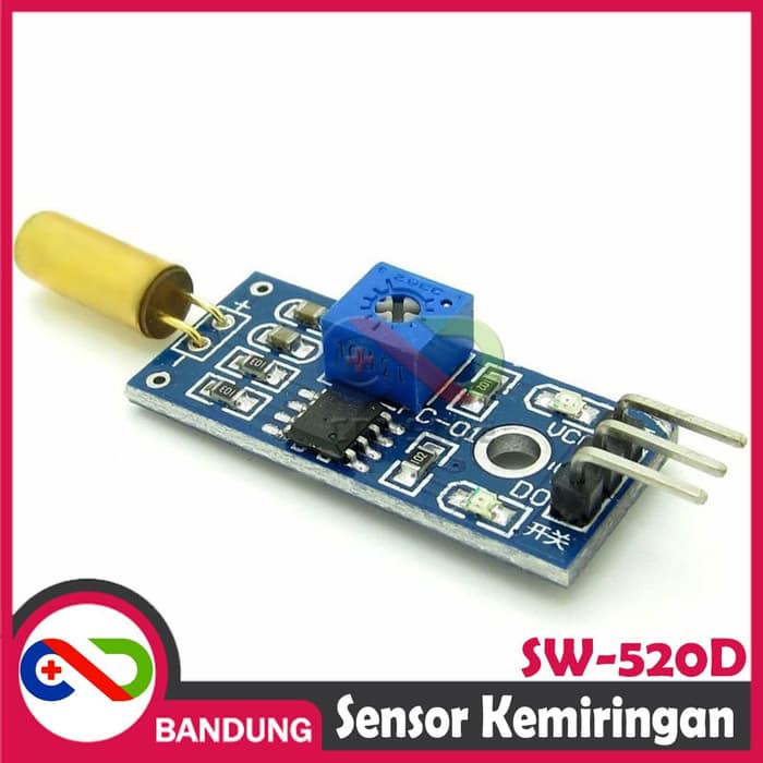 SW-520D SW520D ANGLE TILT KEMIRINGAN 3 PIN SWITCH SENSOR MODULE