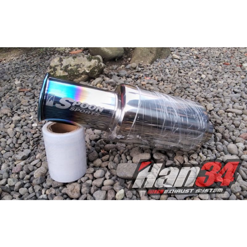 knalpot mobil racing spoon hks jsracing ngebas kering jazz brio ayla agya calya avanza xenia carry d