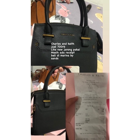 Preloved  bag charles & keith