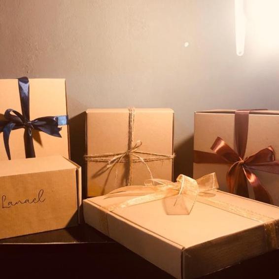 

GROSIR 4.4 LARGE SIZE! Ready Box With Ribbon cocok untuk hampers dan kotak kado! Universal ⚡
