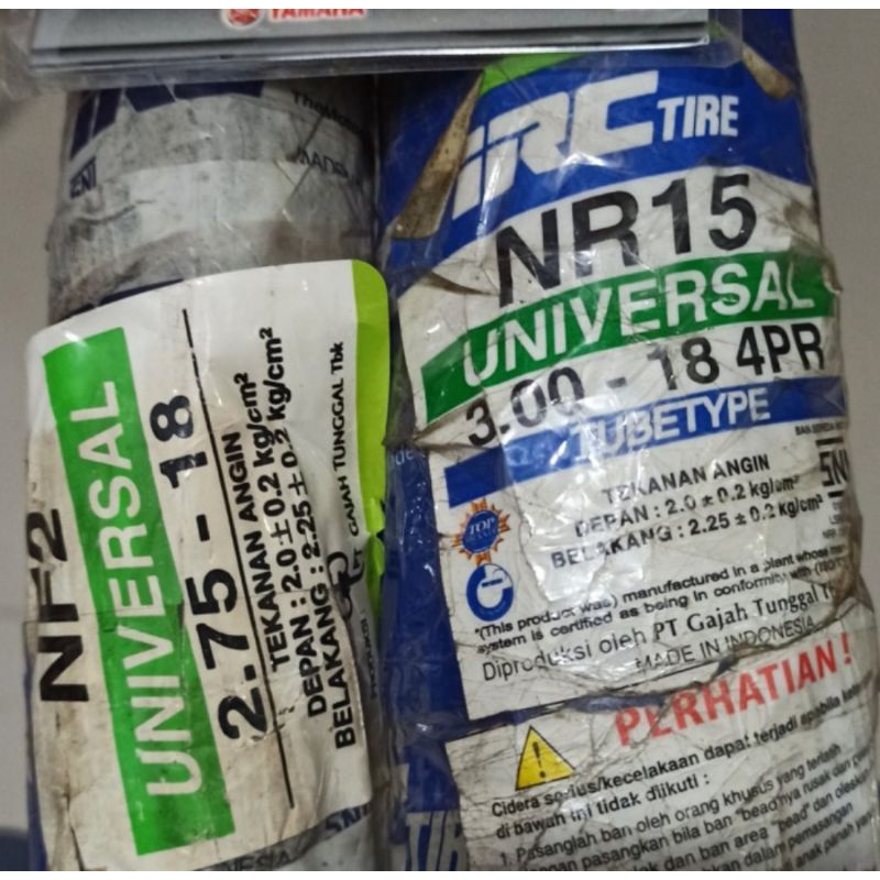 BAN LUAR RX KING COBRA BAN LUAR IRC RX KING 275-18 300-18 NF2 NR15