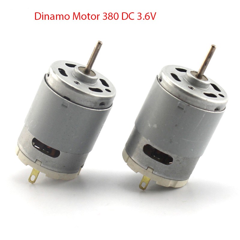 Dinamo Motor 380 DC 3.6V ( 380GX)