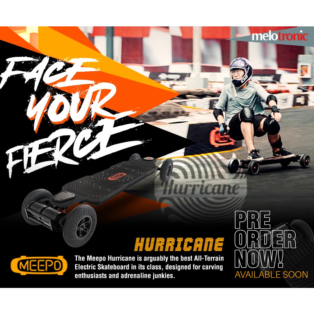 Meepo Hurricane E-Skateboard All -Terrain (Electric Skateboard)