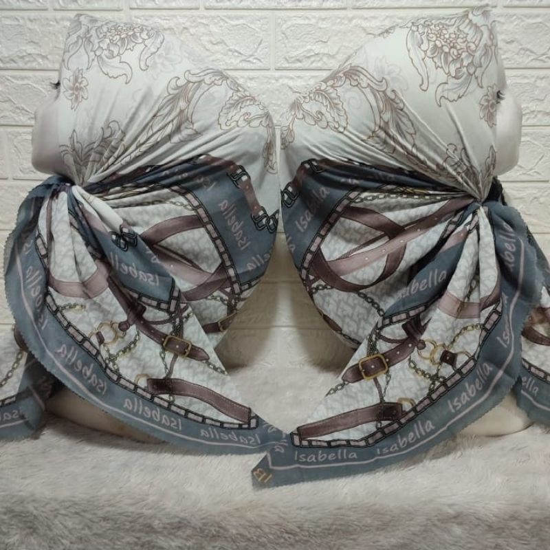 Voal Motif/Voal Deeka/AK/Voal Motif Premium/Korea/Hijab Segi Empat Terbaru/AK