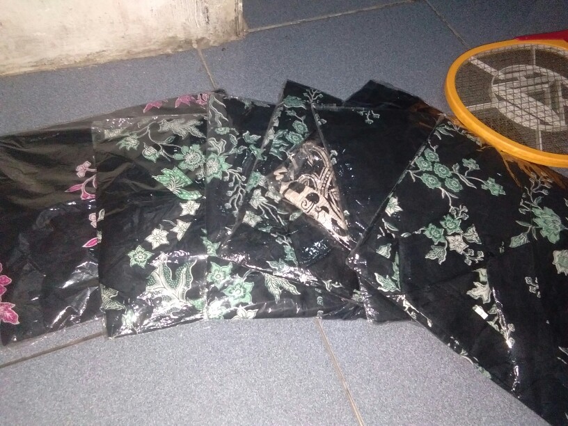 Kemeja Batik Pria Lengan Pendek Size M L Xl Xxl Bswart Batik Hrb026 Kenongo Hem Panjang Padi