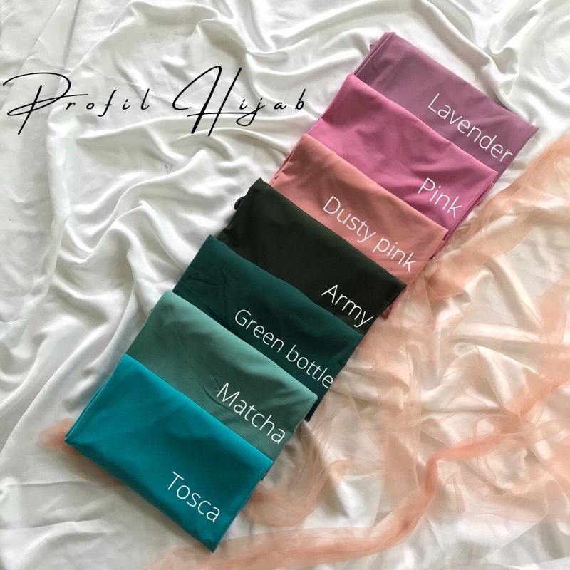 Jilbab Instan Bergo Hamidah Jersey Ukuran (XL) / Bergo Jersey Jumbo / Hijab jersey-3