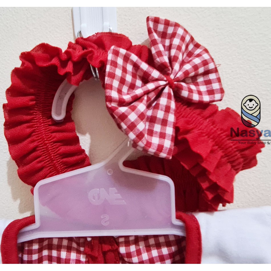 [ PROMO 7.7 ] [P-028] New Arrival Dress Bayi Motif Animal Lucu (0-6 bulan) Bonus Bandana