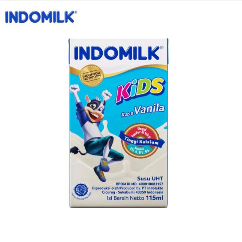 

Indomilk Kids Vanila UHT 115ml