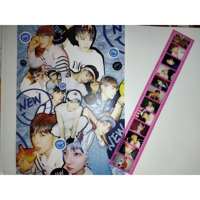 Ready Newshot Photobook & Inclusion Poster Film Strip (read desc)