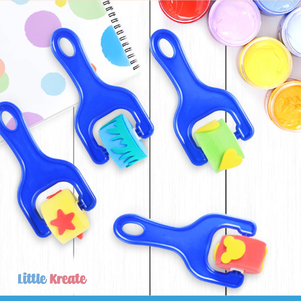 

Eva Sponge Roller Paint Brush Set