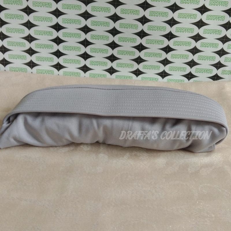 Bergo Sport Polos / Hijab sport/ Kerudung sport ori by. ASRI COLLECTION.-Silver (Sport)