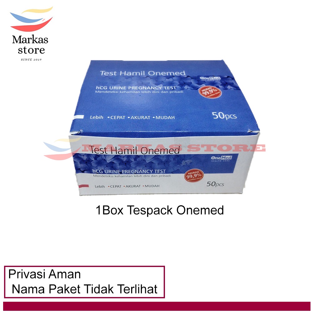 Jual Tes Hamil Onemed 1 Box Test Pack Alat Tes Kehamilan Onemed 1