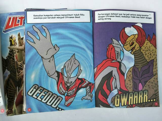 Komik Ultraman Buku Bacaan Anak Berwarna Murah