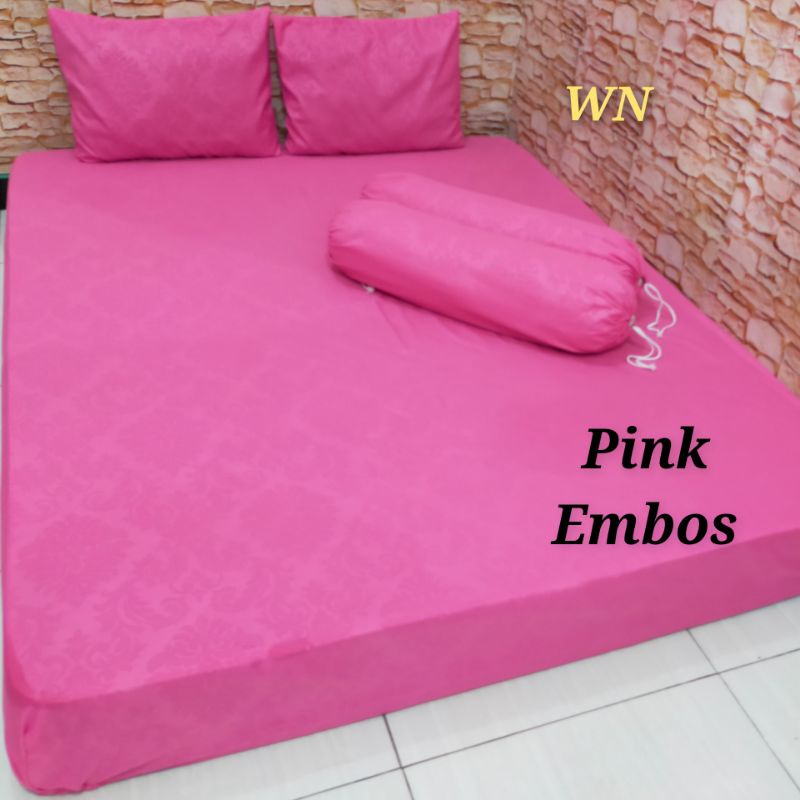 Waty grosir 17 WARNA SPREI POLOS EMBOS UK 200X200 SPREI BERKUALITAS