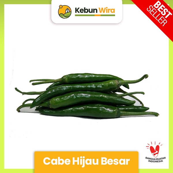 

Cabe Hijau Besar | Green Chili 1kg