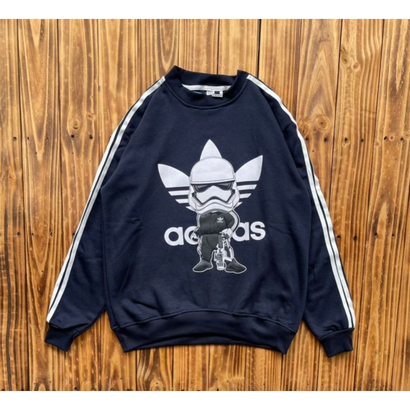 CREWNECK ADIDAS NAVY STAR WARS