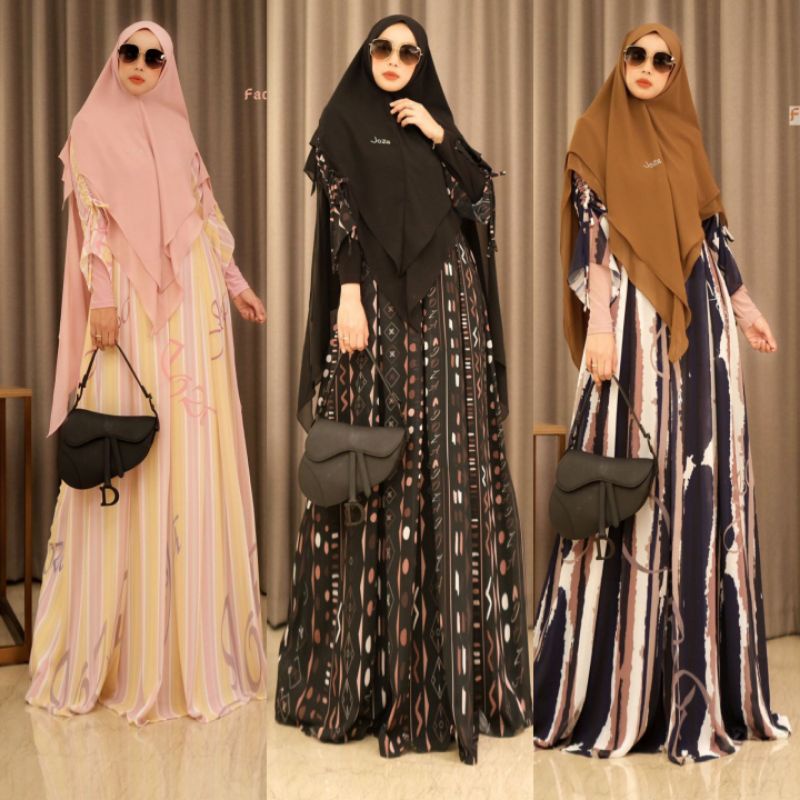 [JOZA CLOTHING] DRESS SET / GAMIS SET " FADIYAH " By Joza Clothing