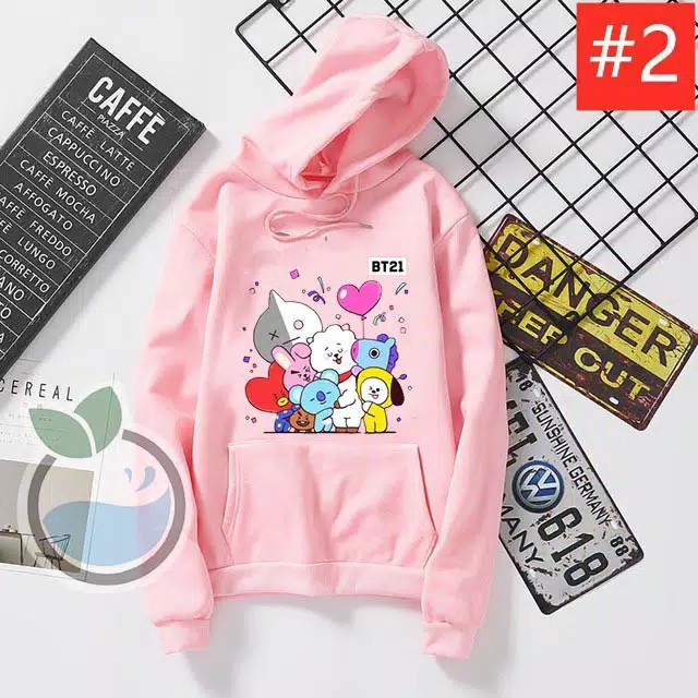 Sweater Hoodie Korea Kartun Size  XXL, XL, M, S