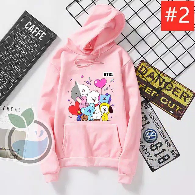 Sweater Hoodie Korea Kartun Size  XXL, XL, M, S