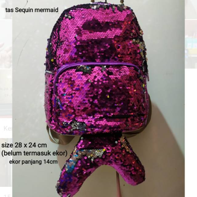 Tas sequin mermaid