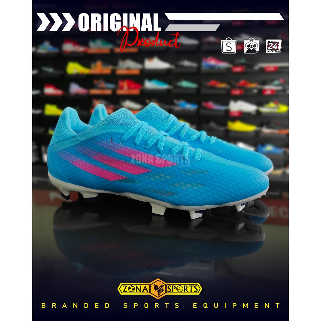 Sepatu Bola Adidas X SpeedFlow.3 Fg Sky Rush GW7483