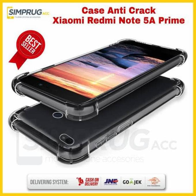 Case Xiaomi Redmi Note 5A Prime / Pro 3/32 4/64 GB Anti Crack Casing