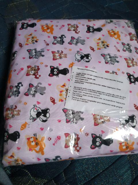 Sprei Waterproof Anti Air Anti Ompol Seprei Waterproof Motif 160x200x20cm - Gerai Abisha