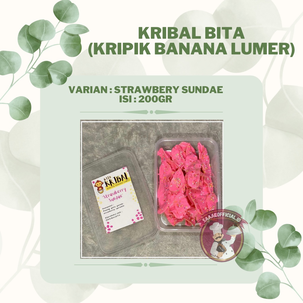 

KRIBAL BITA (Keripik Banana Lumer), Keripik Banana Lumer 120gr