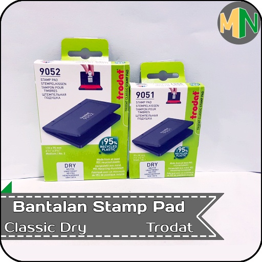 

Bantalan Stampel Classic Dry Stamp Pad Trodat